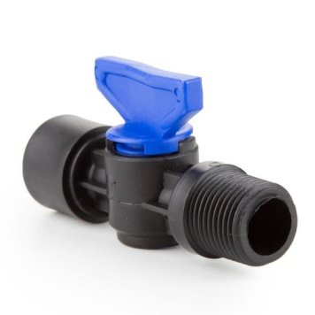 Polypropylene Cylinder Valve M x F Threaded