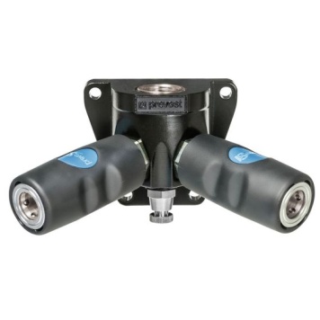 Prevost ISO Profile 6150 B 8mm Double Coupling & Drain Wall Bracket