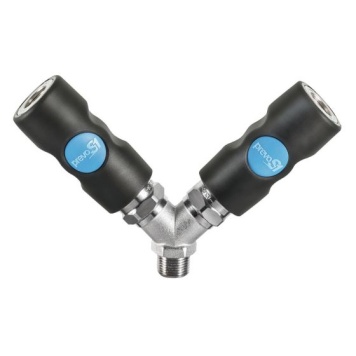 Prevost ISO Profile 6150 B 8mm Male Twin Coupling