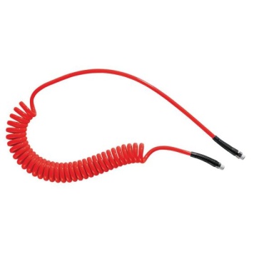 Red Recoil With Swivel Fitting 
