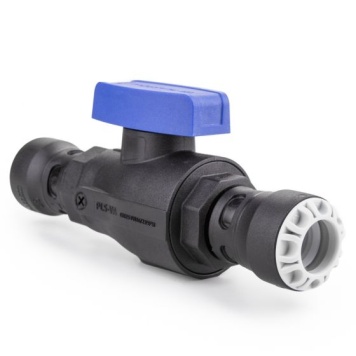 Mains Stop Valve with Drain Ports Kit