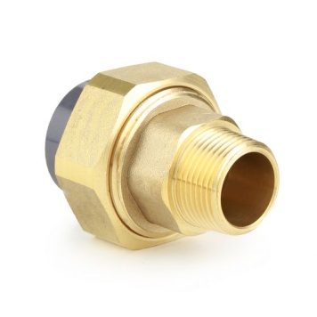 PVC Composite Union Plain F x Thread M Brass