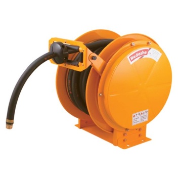 Hi-Vis High Capacity Spring Rewind Bare Hose Reel