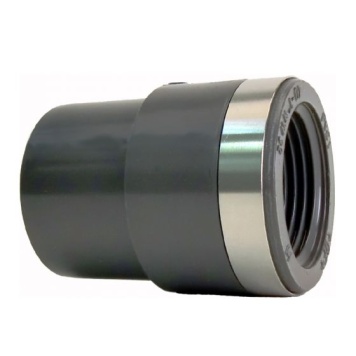 Georg Fischer PVCu Metric Reducing Bush Plain x Thread