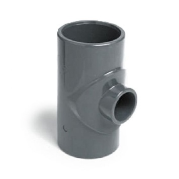 Durapipe PVCu Metric Reducing Tee 90° Plain 