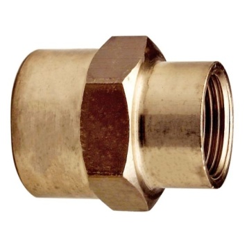 Georg Fischer PVCu Metric Socket Plain x Brass Thread F