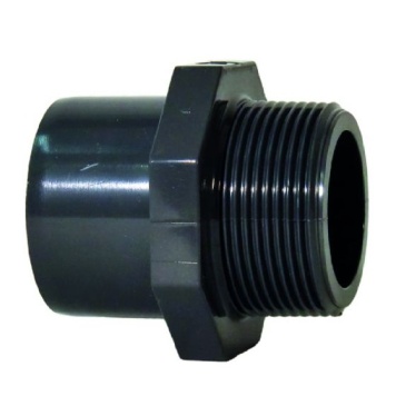 Georg Fischer PVCu Metric Spigot Adaptor Plain M x Thread M