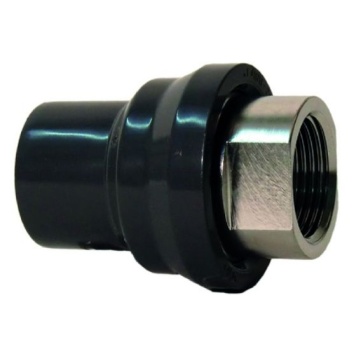 Georg Fischer PVCu Metric Socket/Spigot Plain x SS Thread F
