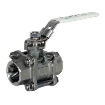 Stainless Steel 3 Piece Ball Valve BSPT