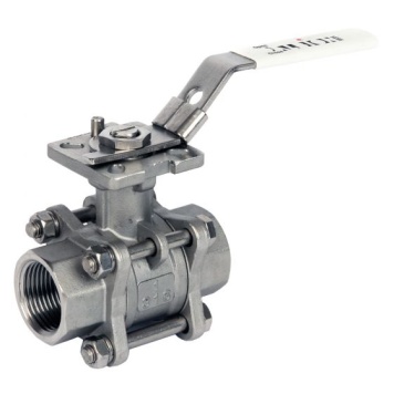 Stainless Steel Ball Valve ISO Mount