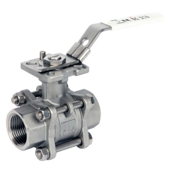 Stainless Steel Ball Valve ISO Mount