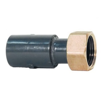 Georg Fischer PVCu Tap Connector Plain x Brass Thread