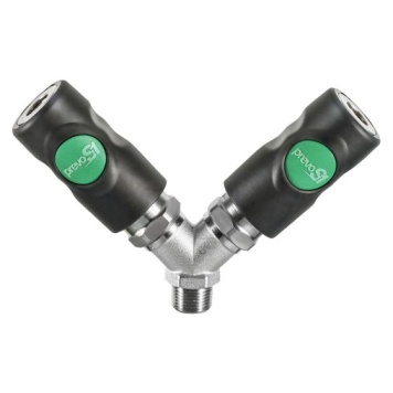 Prevost Euro Profile 7.4mm Male Twin Coupling