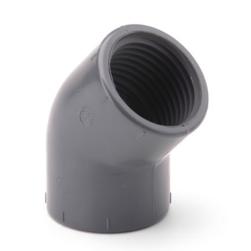 PVC Elbow 45° Threaded