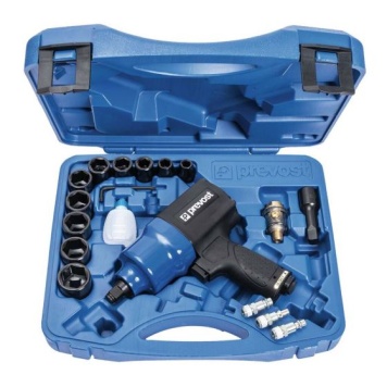 Limited Torque Composite Air Impact Wrench - Twin Hammer In A Case