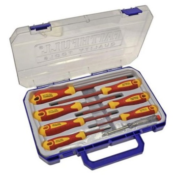 VDE Assorted Screwdriver Set of 8