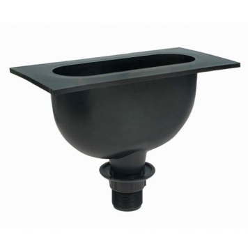 Vulcathene Large Oval Drip Cup with Lip