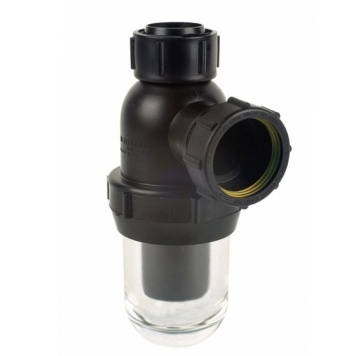 Anti-Siphon Glass Bottle Trap