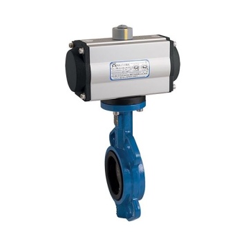 Haitima Pneumatic Actuated SR DI Wafer Butterfly Valve