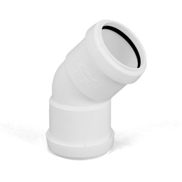 FloPlast Push-Fit Waste Bend 135 (45) White