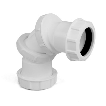FloPlast Compression Waste Adjustable Bend 0-90