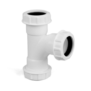 FloPlast Compression Waste Equal Tee