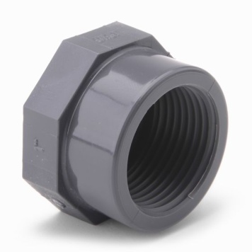PVCu End Cap Threaded F