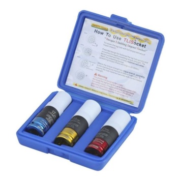 PCL 3 Piece Torque Limiting Alloy Wheel Socket Set 1/2"