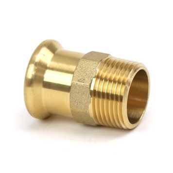 Copper Press Fit Male Adaptor