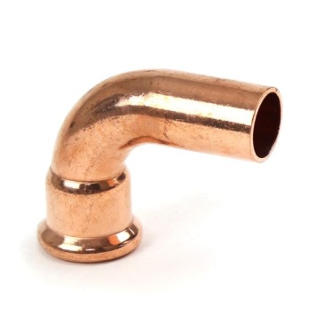 Copper Press Fit Stem Elbow 90