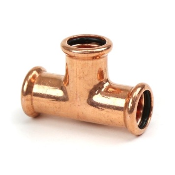 Copper Press Fit Equal Tee