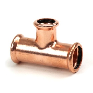 Copper Press Fit Reducing Tee