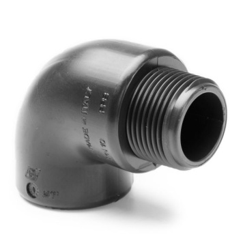 Polypropylene Threaded Elbow 90° M x F