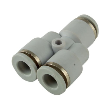 Kelm Tube x Tube White Push-In Y Splitter