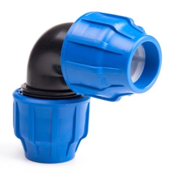 MDPE 90 degree equal elbow fitting