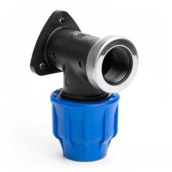 MDPE 90 Wall Plate Elbow