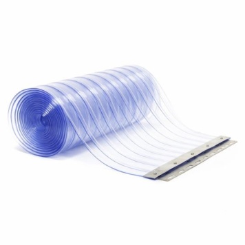 Copely Buffer PVC Strip Curtain Clear