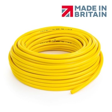 Copely PVC Reinforced Braided Hose Yellow
