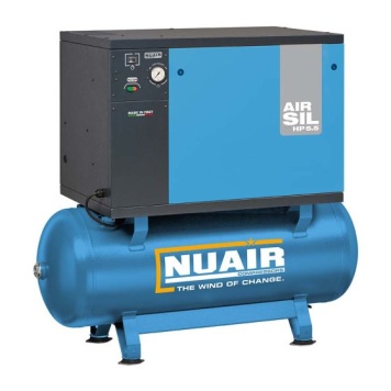 NUAIR Belt Drive AIRSIL 2/3 Series 270L/500L Air Compressor