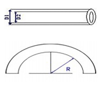 Air-Pro Polyurethane Anti-spatter tube diagram