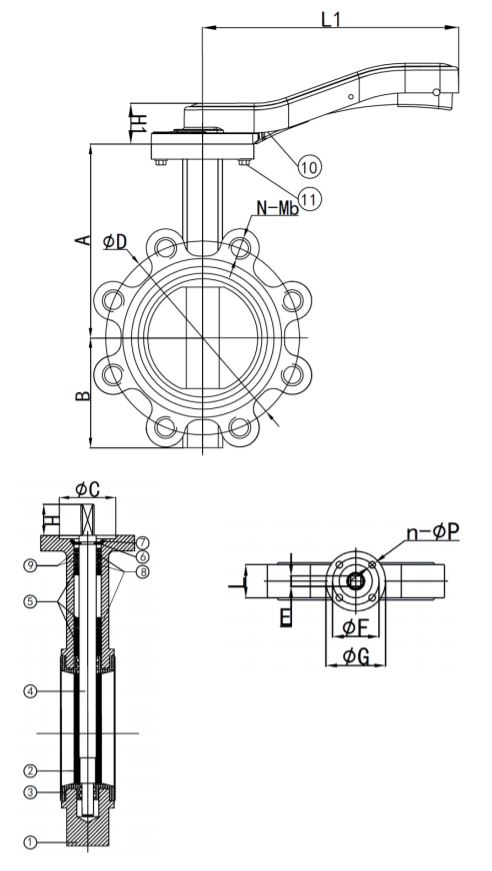 art-135-butterfly-valve-lugged-tapped