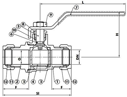 DZR Brass Ball Valve Compression | Metal Valves | Pipestock