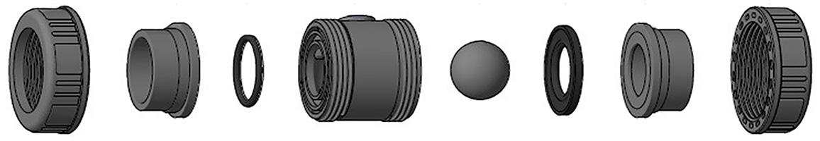 Check Valve Ball Vertical Plain Breakdown Check Valve Ball Vertical Plain Breakdown