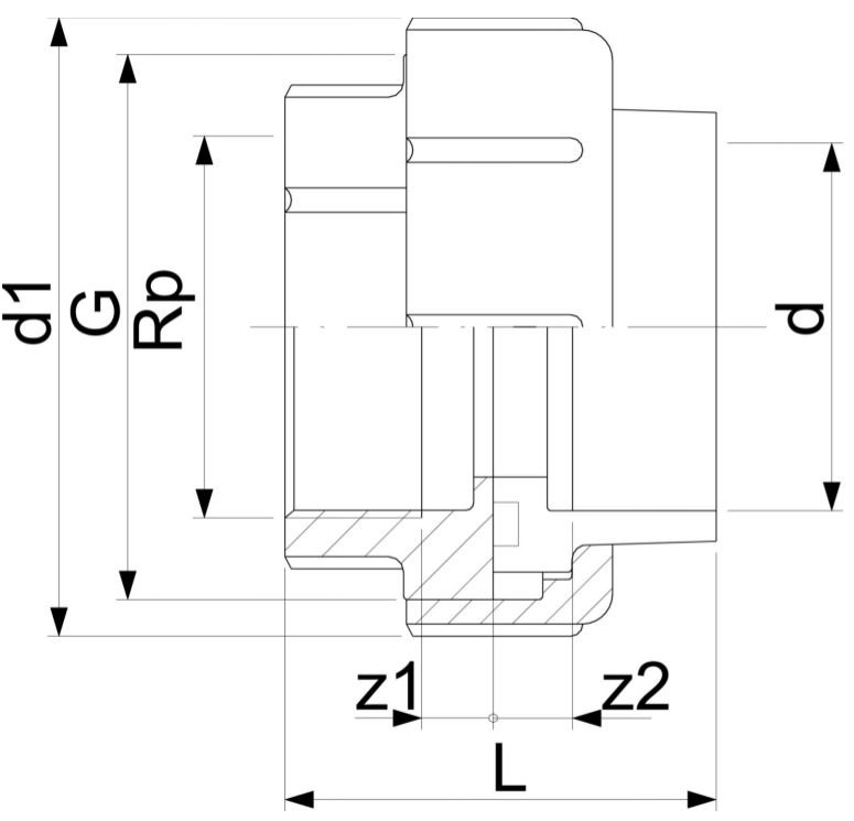 GF-socket-fusion-union-plain-x-f-thread-diagram
