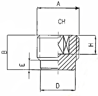 km-npba-male-plugs-bspp-diagram