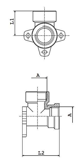 km-npba-wall-bracket-bspp-diagram
