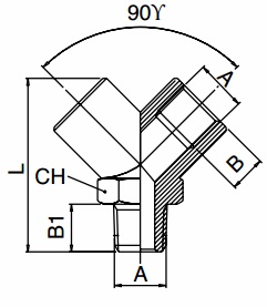 km-npba-y-connector-male-inlet-diagram
