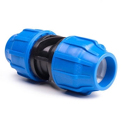 MDPE Compression Fit Coupling