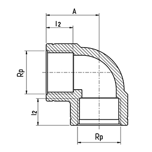 PP BSP Threaded Elbow 90° | Plasson Pipe Fittings | Pipestock