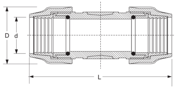 mdpe-repair-coupling-diagram
